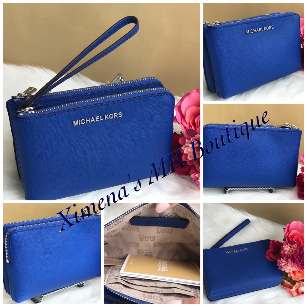 🌷MICHAEL KORS MD Electric Blue  Satchel Set - Picture 7 of 8